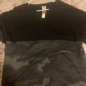 PINK Long Sleeve Varsity Crew